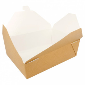 Caja Carton Americana Natural 19,7x14x6,4cm 1980ml (50 Uds)