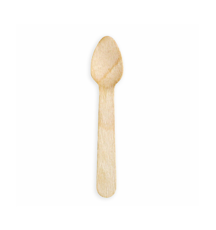 Cucharilla de Madera BIO 9,6cm (100 Uds)
