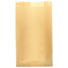 Bolsa para Hamburguesa Antigrasa Kraft 14+7x24cm (1000 Uds)