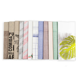 Servilleta Portacubiertos de Papel Vaquero Azul 40x40cm (30 Uds)