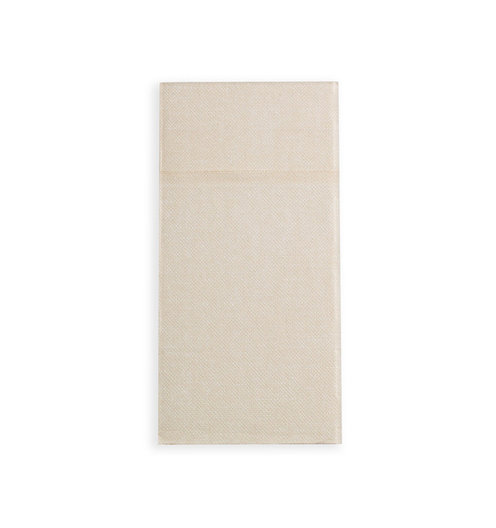 Servilleta Portacubiertos de Papel Vaquero Crema 40x40cm (30 Uds)