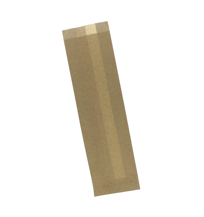 Bolsa para Bocadillo Antigrasa Kraft 9+5x32cm (1000 Uds)