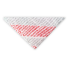 Servilleta Papel "Barlovento Rojo" Punta-Punta 40x40cm (600 Uds)