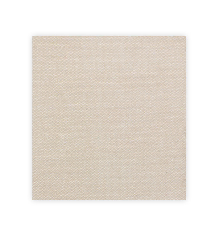 Servilleta Papel "Vaquero Crema" Punta-Punta 40x40cm (600 Uds)
