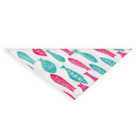 Servilleta Papel "Peces" Punta-Punta 40x40cm (50 Uds)
