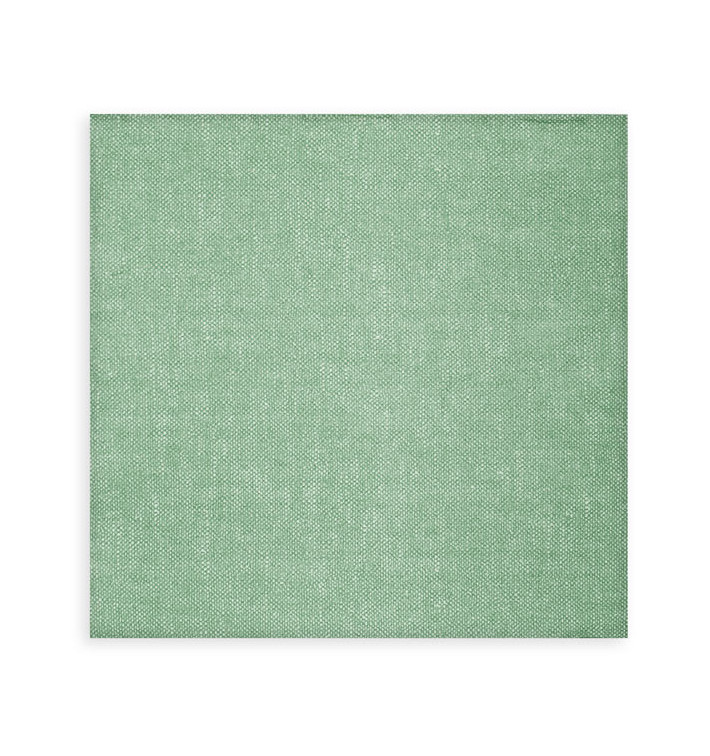 Servilleta Papel "Vaquero Verde" Punta-Punta 40x40cm (50 Uds)