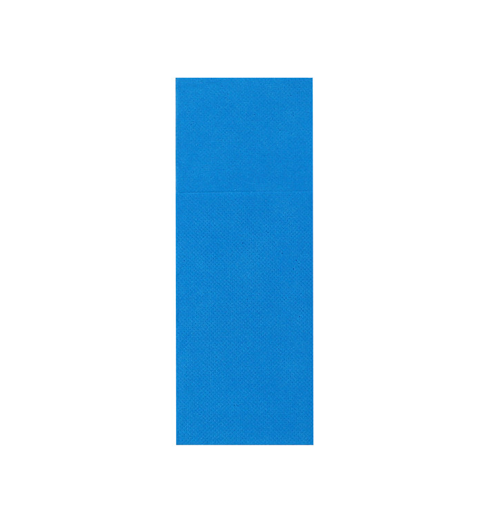 Servilleta Portacubiertos de Papel Turquesa 32x40cm (30 Uds)