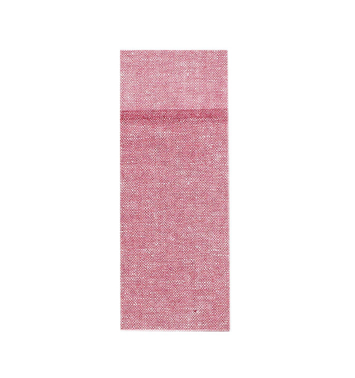 Servilleta Portacubiertos de Papel Vaquero Burdeos 30x40cm (1200 Uds)