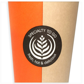 Vaso Cartón 12 Oz/360ml "Specialty to go" Ø8,0cm (55 Uds)