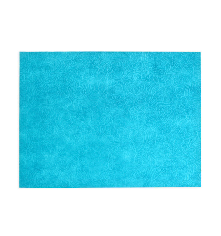 Mantel Individual TNT Plus Turquesa 30x40cm 60g (400 Uds)
