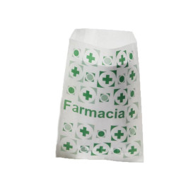 Bolsa de Papel Blanca Farmacia 12+6x20cm (1.000 Uds)