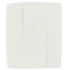 Envase Comida para Llevar 100% ECO Blanco 16Oz/480ml (50 Uds)