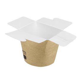 Envase Comida para Llevar 100% Bio Kraft 26Oz/780ml (500 Uds)