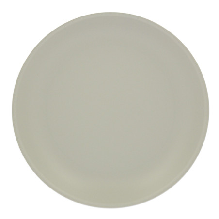 Plato Reutilizable Durable PP Mineral Gris Ø21cm (6 Uds)