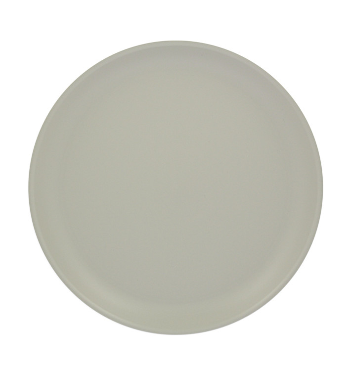 Plato Reutilizable Premium PP Mineral Gris Ø27,5cm (6 Uds)