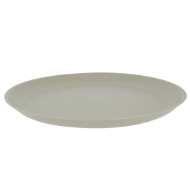 Plato Reutilizable Premium PP Mineral Gris Ø27,5cm (54 Uds)