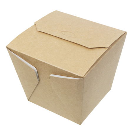 Caja de Comida para Llevar Wok Kraft 950ml (25 Uds)