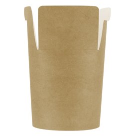 Envase Comida para Llevar 100% Bio Kraft 26Oz/780ml (50 Uds)