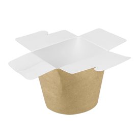 Envase Comida para Llevar 100% Bio Kraft 26Oz/780ml (500 Uds)