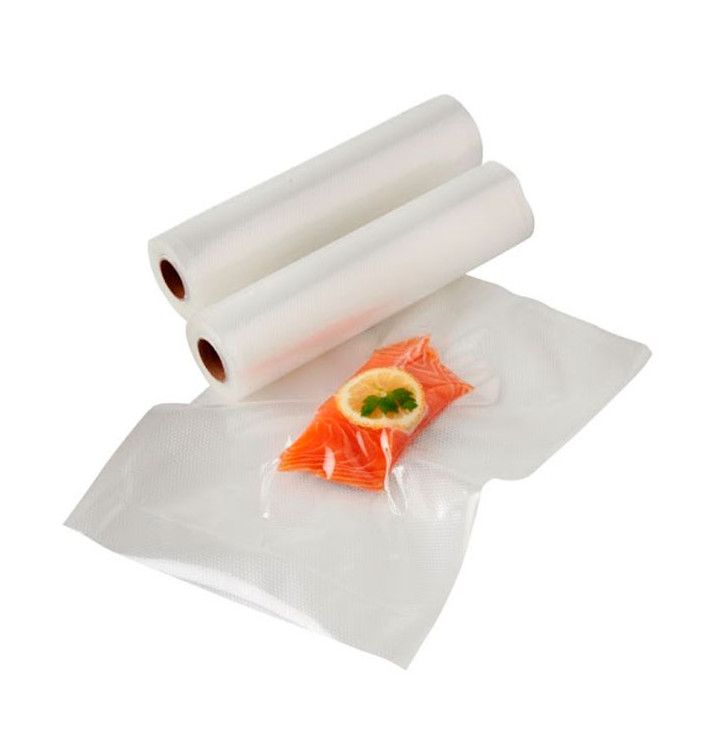 Bolsa de Vacío Gofrada en Rollo 20cm x 6m (36 Uds) Bolsa de Vacío Gofrada en Rollo 20cm x 6m (36 Uds)