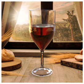 Copa Reutilizable para Vino Tritan Transp. 300ml (1 Ud)