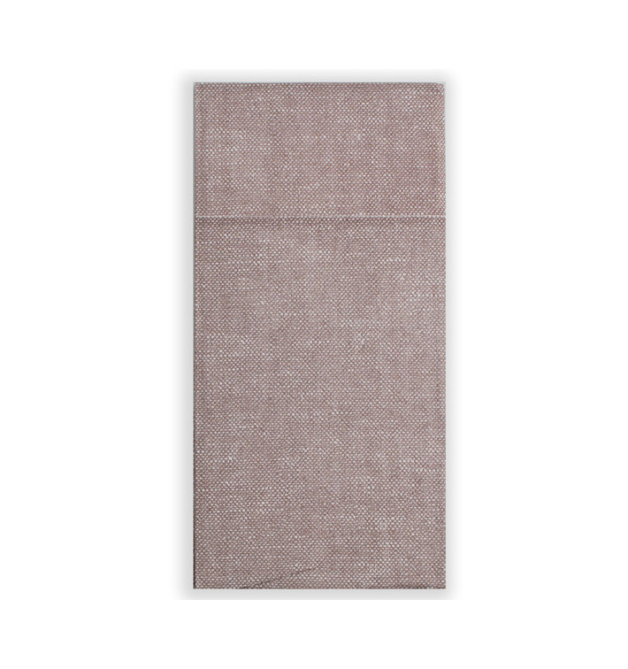Servilleta Portacubiertos de Papel Vaquero Marrón 40x40cm (30 Uds)