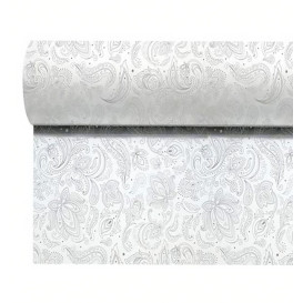 Mantel Rollo TNT 0,4x48m "Mandala" Gris 50g/m² P40cm (1 Ud)