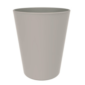 Vaso Reutilizable Durable PP Mineral Gris 330ml (72 Uds)