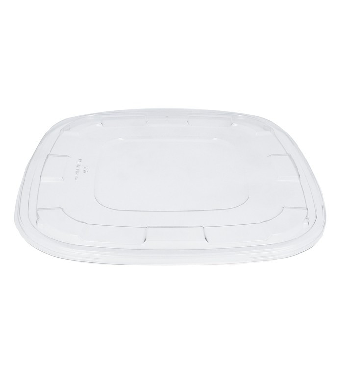 Tapa de Plástico rPET Transparente de 13x13cm (300 uds)