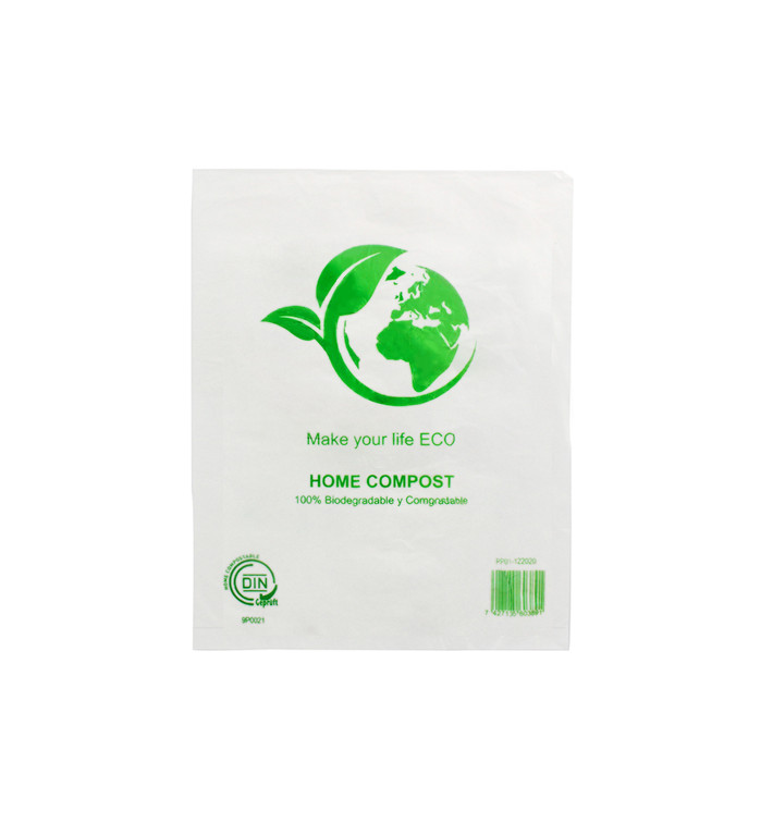 Bolsa Mercado 100% Biodegradable 23x30cm (100 Uds) Bolsa Mercado 100% Biodegradable 23x30cm (100 Uds)