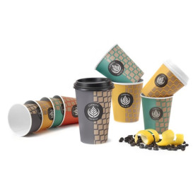 Vaso Carton Cupmatic 8Oz/210ml Ø7,0cm (100 Uds)