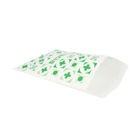 Bolsa de Papel Blanca Farmacia 12+6x20cm (1.000 Uds)