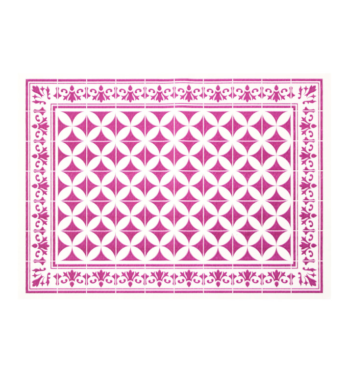 Mantel Individual Papel 30x40cm "Alhambra" Berenjena 50g/m² (1000 Uds)