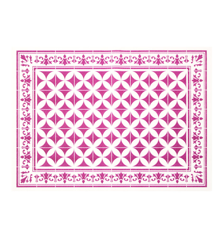 Mantel Individual Papel 30x40cm "Alhambra" Berenjena 50g/m² (1000 Uds)