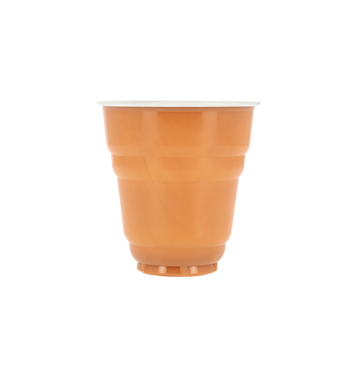 Vaso de Plastico PS Vending Design Bicolor 166ml Ø7,0cm (100 Uds) Vaso de Plastico PS Vending Design Bicolor 166ml Ø7,0cm (100 Uds)