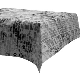 Mantel de Papel Cortado 1x1m "Ladrillo" 40g/m² (400 Uds)