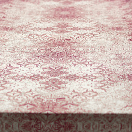 Mantel de Papel Cortado 1x1m "Mosaico" Burdeos 40g/m² (400 Uds)