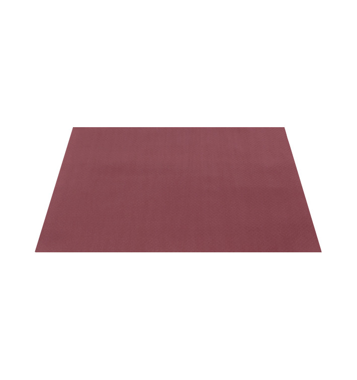 Mantel Individual de Papel Burdeos 30x40cm 40g/m² (1.000 Uds)