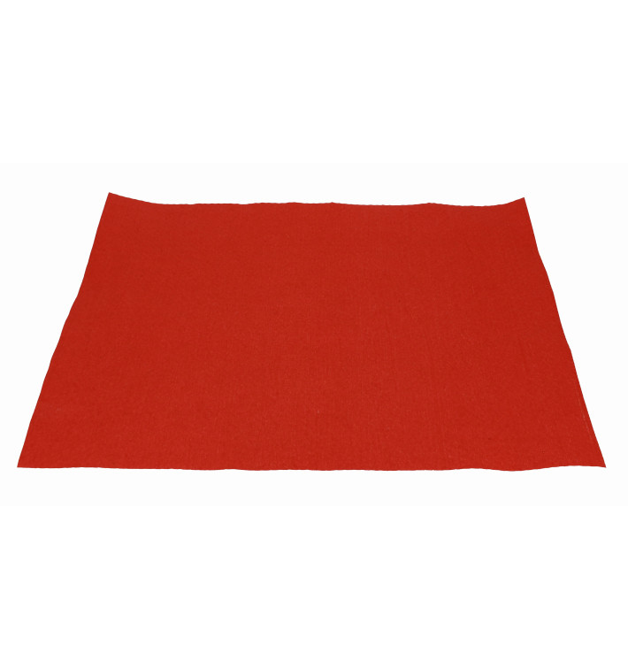 Mantel Individual de Papel Rojo 30x40cm 40g/m² (1.000 Uds)