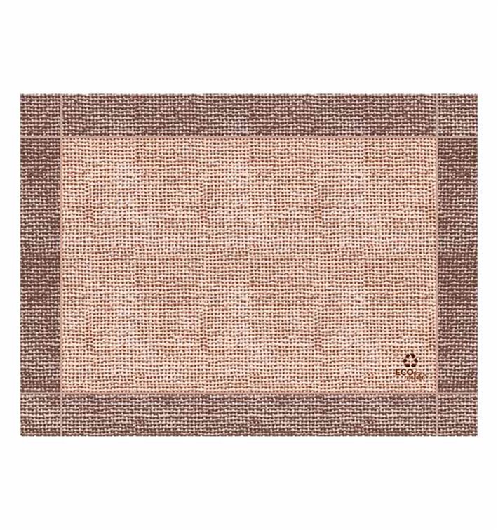 Mantel Individual de Papel Kraft "Arpillera" 30x40cm 40g/m² (1.000 Uds)