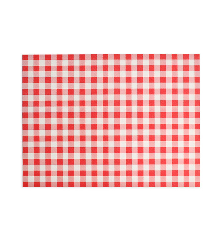 Mantel Individual de Papel "Vichy" 30x40cm 40g/m² (1.000 Uds)