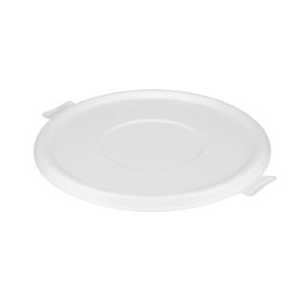 Tapa de Caña de Azúcar Blanco para Bol 710 y 1360ml (50 Uds)