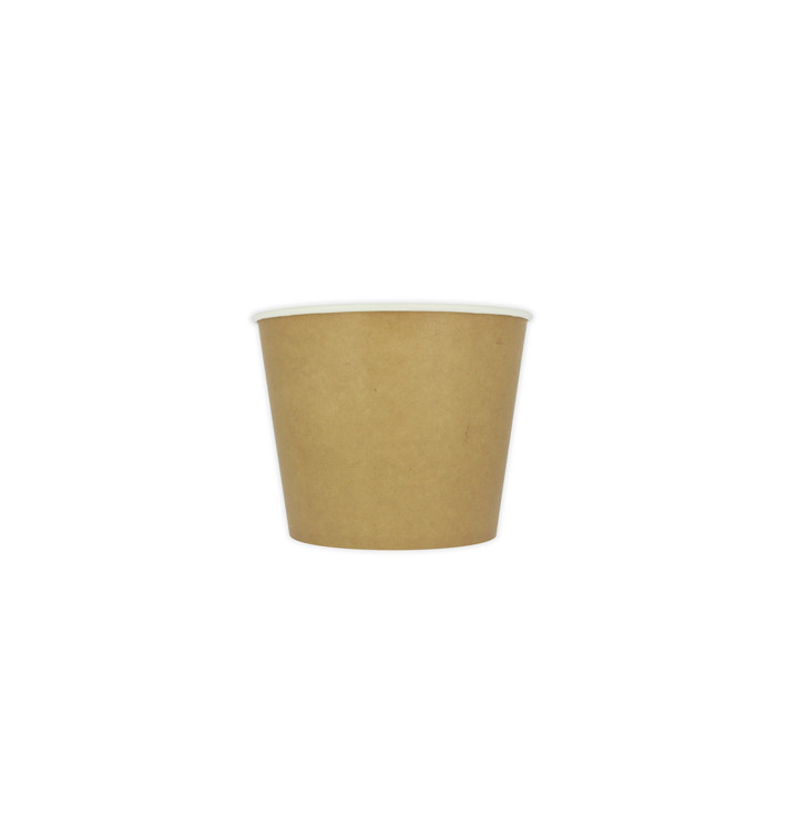 Cubo de Cartón para Pollo con Tapa 3990ml (100 Uds) Cubo de Cartón para Pollo con Tapa 3990ml (100 Uds)
