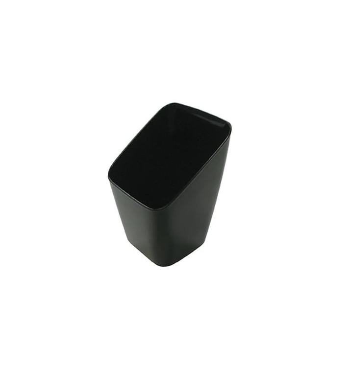 Vaso de Plastico Degustacion Negro 4x4x7 cm 