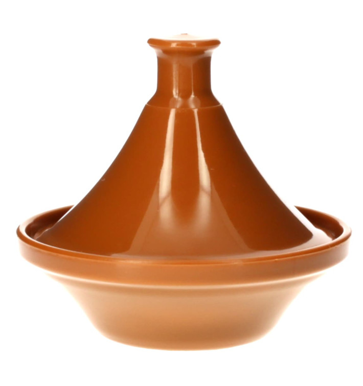 Plato Degustación PP "Tajine" con Tapa Ø7cm (50 Uds)