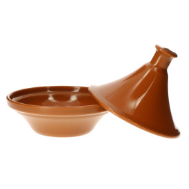 Plato Degustación PP "Tajine" con Tapa Ø7cm (50 Uds)