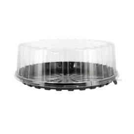 Tapa para Envase Tarta APET Transparente Ø31x10cm (10 Uds)