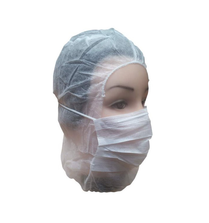 Gorro Integral en Polipropileno Blanco (500 Uds)