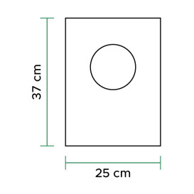 Bolsa Mercado Block 100% Biodegradable 25x37cm (100 Uds)