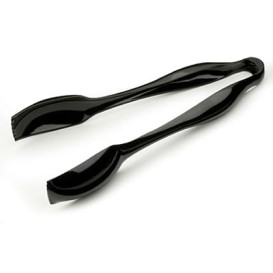 Pinzas De Plastico Para Ensaladas Negro 